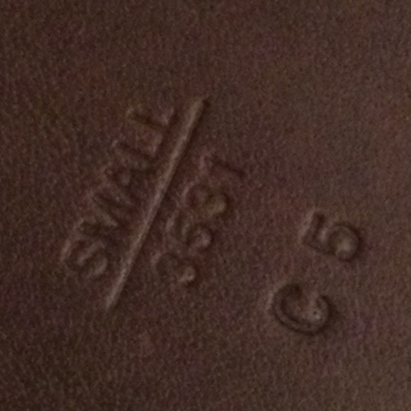 NWOT! Coach Jacquard Genuine Leather Belt - Picture 10 of 11